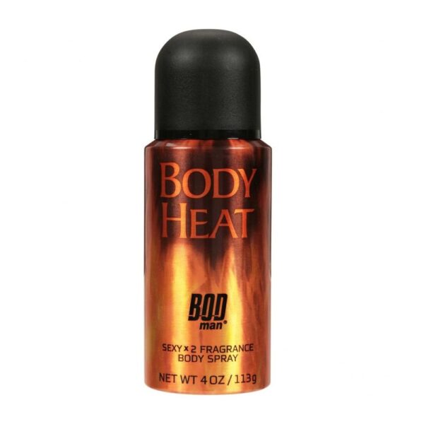 BOD Man Body Heat Deodorant Spray by Coty for Men